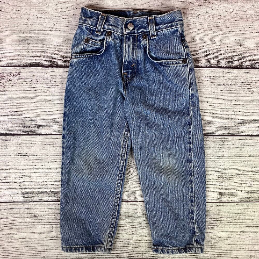 Vintage 1990s Levi's 550 Blue Denim Jeans - Picture 2 of 9